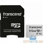 Карта памяти Transcend TS512GUSD300S-A 512 Гб