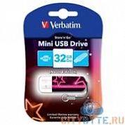 USB-флешка Verbatim mini neon edition (49390) USB 2.0 32 Гб комбинированная расцветка