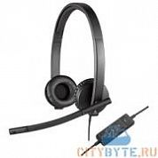 Наушники Logitech headset stereo h570e (981-000575) чёрный