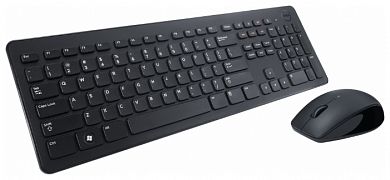 Комплект клавиатура + мышь DELL KM632 Wireless Keyboard and mouse Black USB