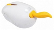 Мышь CBR MF 500 Wireless Fox White-Yellow USB