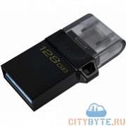 USB-флешка Kingston DTDUO3G2/128GB USB 3.1 128 Гб черный