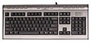 Клавиатура A4Tech KLS-7MU Silver-Black PS/2