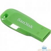 USB-флешка Sandisk cruzer blade (SDCZ50C-064G-B35GE) USB 2.0 64 Гб зеленый