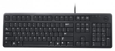Клавиатура DELL QuietKey Keyboard Black USB
