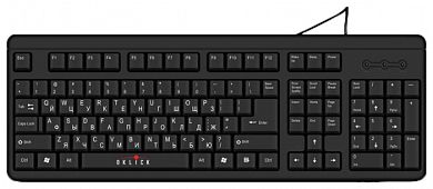 Клавиатура Oklick 140 M Standard Keyboard Black USB