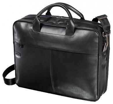 Сумка для ноутбука DELL Black Leather Bag 15.6