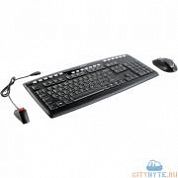 Комплект клавиатура + мышь A4Tech 9200F USB (631950) чёрный
