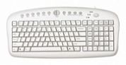 Клавиатура A4Tech KBS-27 White PS/2 PS/2