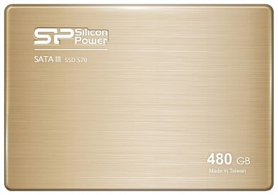 SSD накопитель Silicon Power Slim S70 Slim S70 480GB (SP480GBSS3S70S25) 480 Гб