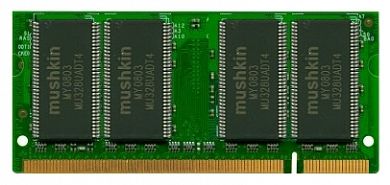 Оперативная память Mushkin 991011 DDR2 0,512 Гб SO-DIMM 333 МГц