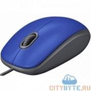 Мышь Logitech m110 USB (910-005488) синий