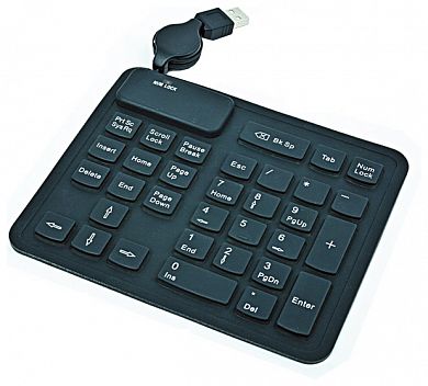 Клавиатура Gembird KPD-2F Black USB