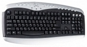 Клавиатура Sven KB-2925 Multimedia Keyboard Black-Silver PS/2