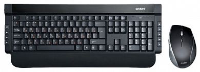 Комплект клавиатура + мышь Sven Comfort 4500 Wireless Black USB
