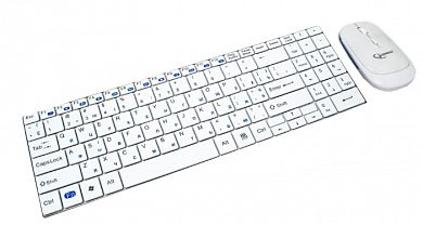 Комплект клавиатура + мышь Gembird KBS-P5-W-UA White USB USB