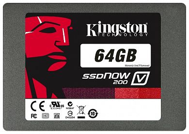SSD накопитель Kingston SSDNow V200 SV200S37A/64G 64 Гб