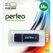 USB-флешка Perfeo c12 (PF-C12B064) USB 3.0 64 Гб чёрный