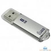 USB-флешка SmartBuy v-cut (SB8GBVC-S) USB 2.0 8 Гб серебристый