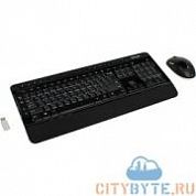 Комплект клавиатура + мышь Microsoft wireless desktop 3050 USB (PP3-00018) чёрный