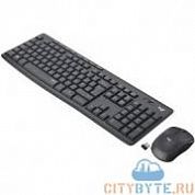 Комплект клавиатура + мышь Logitech MK295 USB (920-009807) Чёрно-серебристый