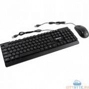 Комплект клавиатура + мышь Defender c-777 USB (45779) чёрный