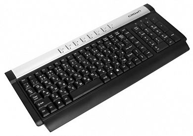 Клавиатура CROWN CM-K083 Black-Silver USB