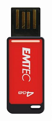 USB-флешка Emtec S300 (EKMMD4GS300EM) USB 2.0 4 Гб красный