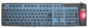 Клавиатура Agestar AS-HSK810FA EL Black USB + PS/2