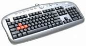 Клавиатура A4Tech KB-28G Silver-Black PS/2