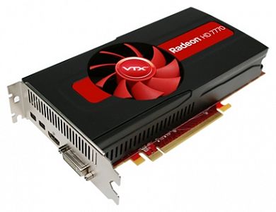 Видеокарта VTX3D Radeon HD 7770 1000 МГц PCI-E 3.0 GDDR5 4500 МГц 1024 Мб 128 бит
