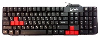 Клавиатура L-PRO 1118 Keyboard Black USB