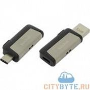 USB-флешка Sandisk ultra dual (SDDDC2-032G-G46) USB 3.0 32 Гб серый