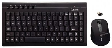 Комплект клавиатура + мышь L-PRO 20605/1253 Black USB