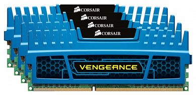 Оперативная память Corsair CMZ16GX3M4A1600C9B DDR3 4 Гб (4x Гб) DIMM 1 600 МГц