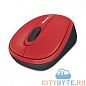 Мышь Microsoft 3500 USB (GMF-00293) красный