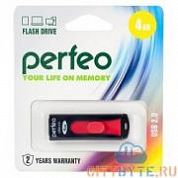 USB-флешка Perfeo s01 (PF-S01B004) USB 2.0 4 Гб чёрный