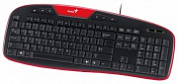 Клавиатура Genius KB-M205 Red PS/2
